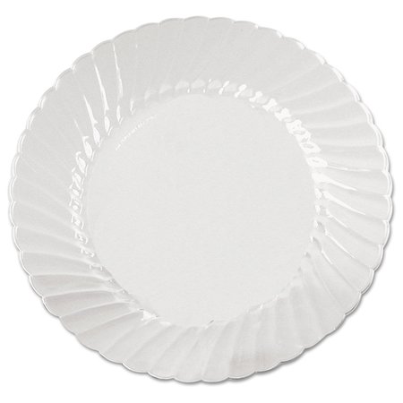 WNA Classicware Plates, Plastic, 9", Clear, PK180 WNA CW9180